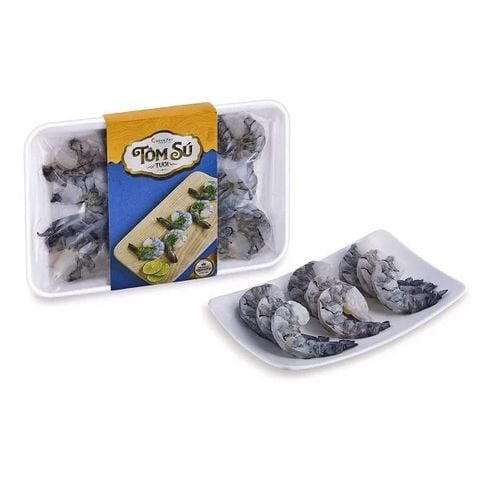 Tôm sú thịt tươi Minh phú 300gr/khay
