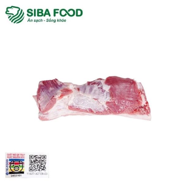 Nạc Tấm (Nạc Ba Chỉ) Heo ăn chay BAF 500g