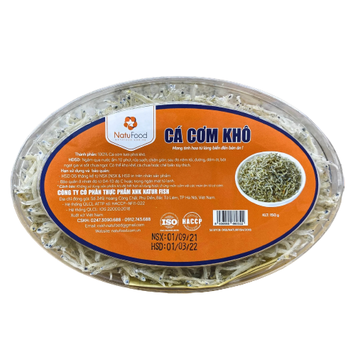 Cá Cơm khô (cá Mờm) 150g