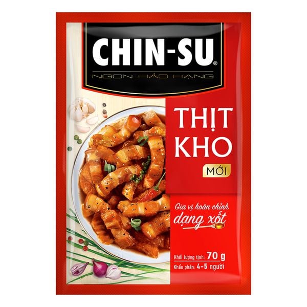 Gia vị hoàn chỉnh thịt kho MB Chinsu 70g