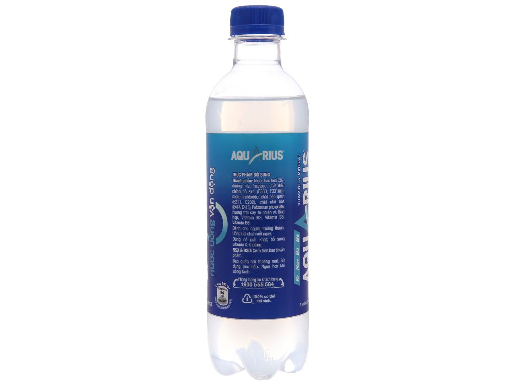 Nước uống thể thao Aquarius Chai 390ml