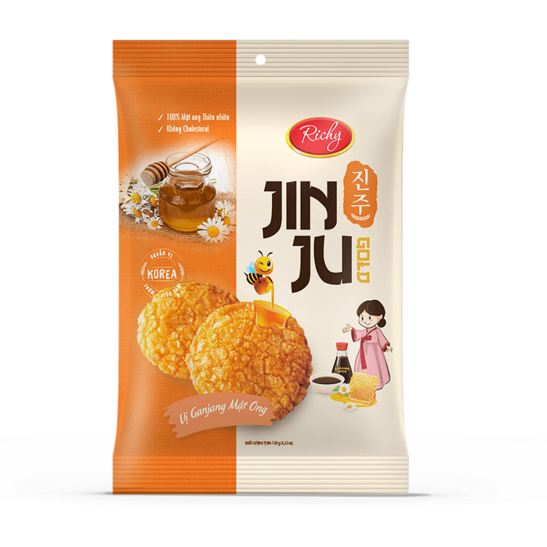 Bánh Gạo Richy Mật Ong - Túi 108g