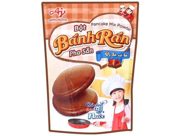 Bột bánh rán vị Socola Ajinomoto 200g