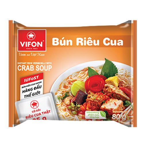 Bún Riêu Cua Vifon Gói 80g