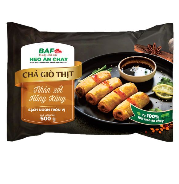 Chả Giò Nhân Thịt Xốt HK 500G