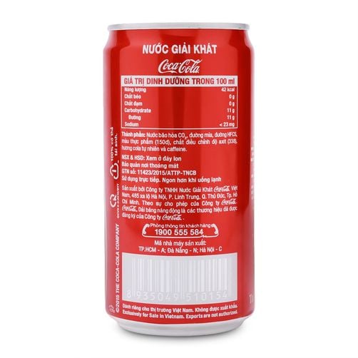 NGK Coca-Cola Vị nguyên bản - Lon 320ml