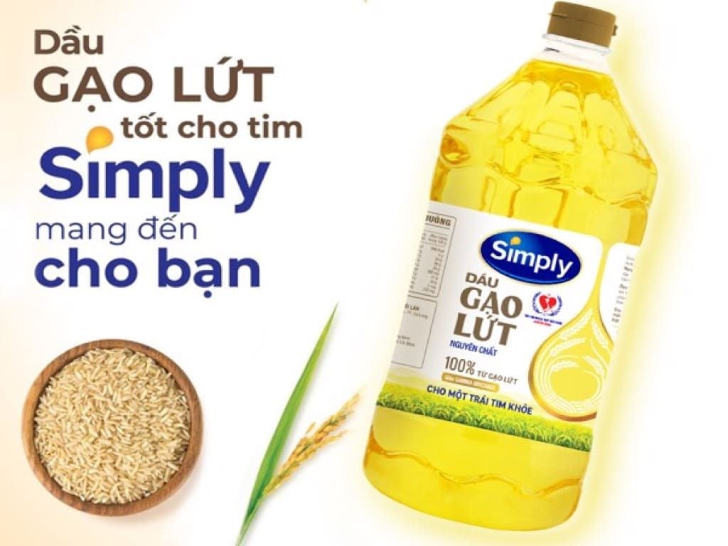 Dầu Gạo Lứt Simply Chai 2L