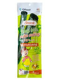 Snack rong biển cuộn nướng vị truyền thống O'Food 6g
