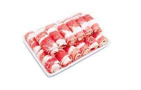 Ba chỉ bò cuộn 500gr/khay