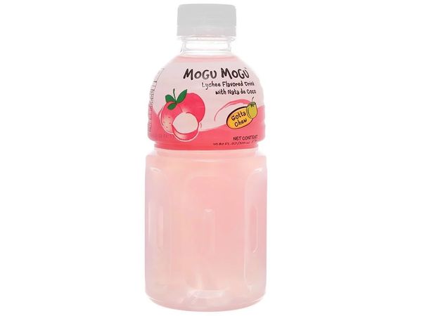 Nước uống Mogu Mogu vị Vải với Thạch Dừa 320ml