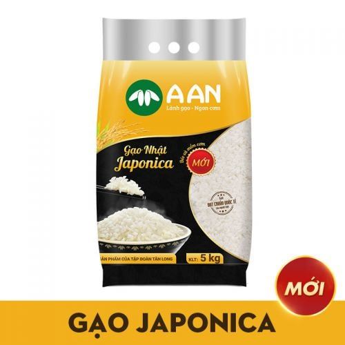 Gạo Japonica A An Túi 5kg