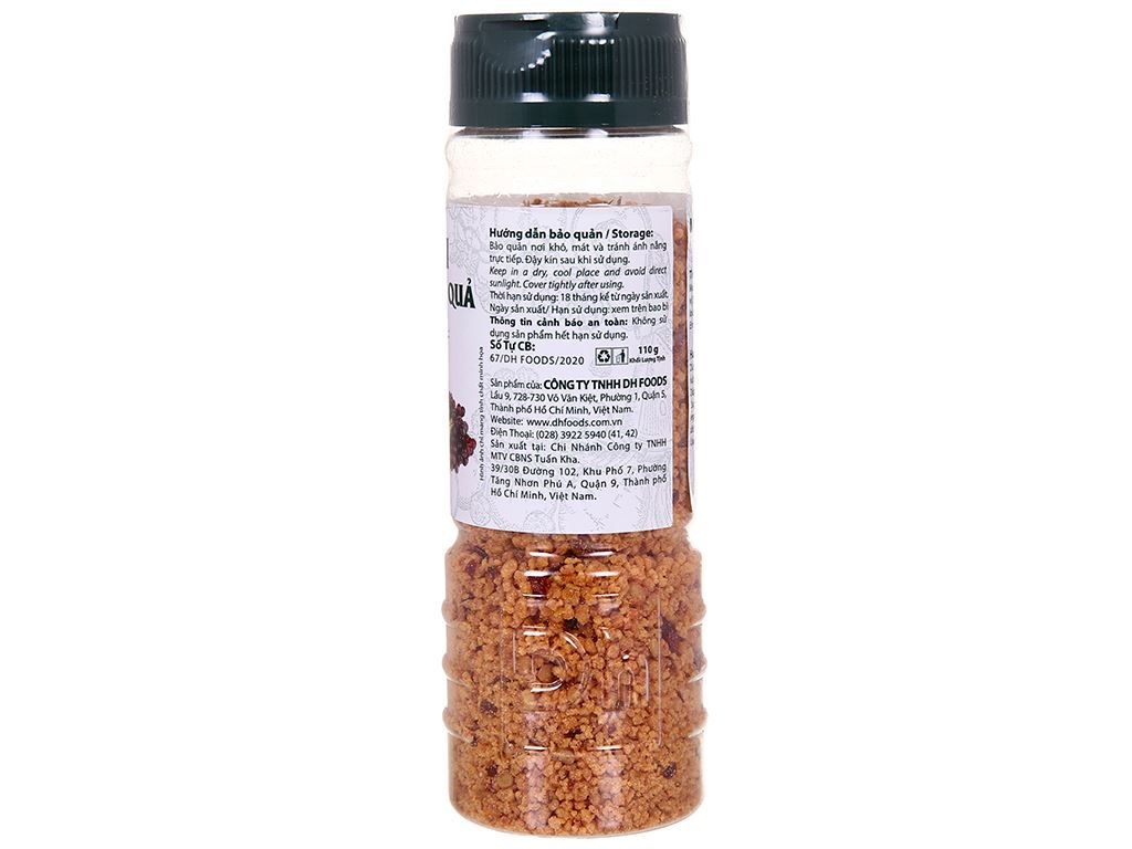 Muối Chấm Hoa Quả DH Lọ 110g