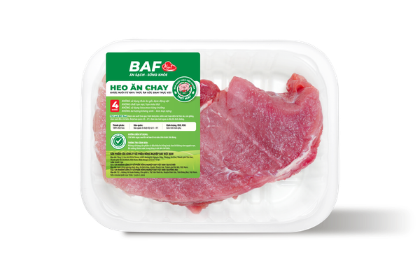 Thịt đùi heo ăn chay BAF 500g