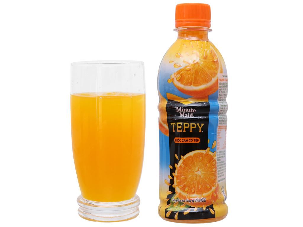 Nước Cam Ép Teppi 327ml