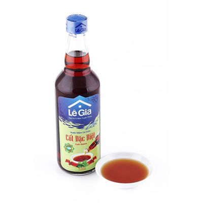 Nước mắm Cốt đặc biệt Lê Gia 525ml