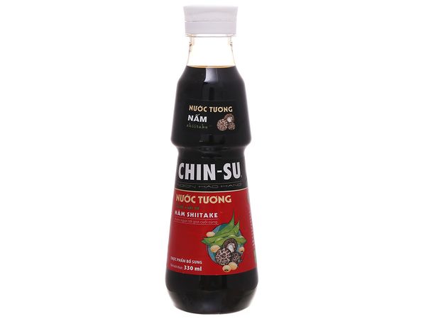 Nước tương Chinsu Nấm Shiitake 330ml