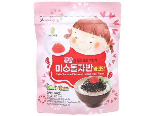 Rong biển em bé cười trứng cá Pollack 50g