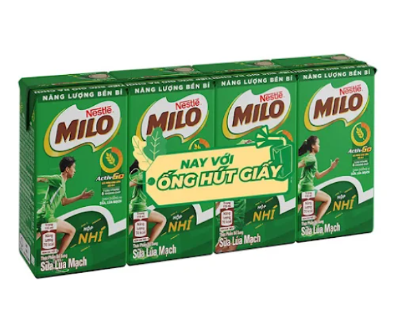 Sữa lúa mạch Milo 4x115ml