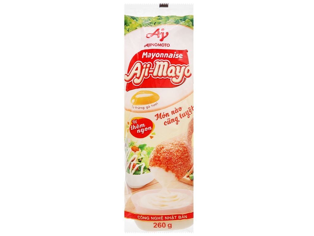 Xốt Mayonnaise Aji-mayo Tuýp 260g