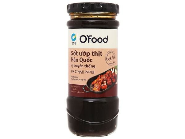 Sốt uớp thịt Hàn Quốc vị truyền thống O'Food 240g