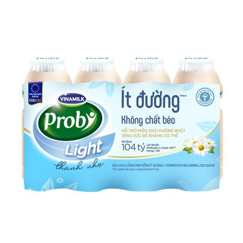 SCU Probi ít đường VNM 4x130ml