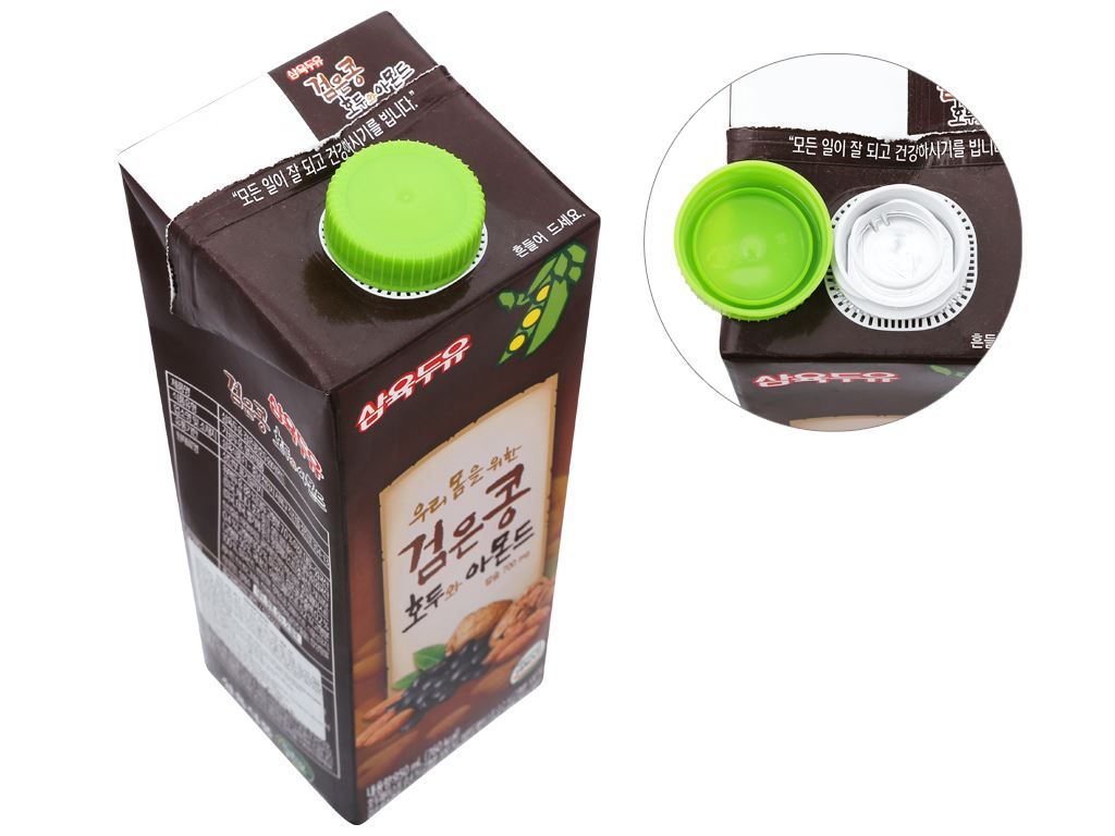 Sữa Đậu Đen - Óc Chó Hanh Nhân Hộp 950ml