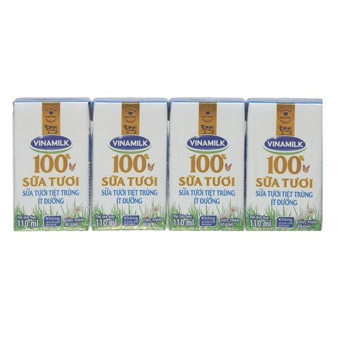 STTT ít đường VNM 4x110ml