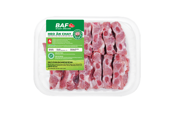 Sườn thăn heo ăn chay BAF 500g