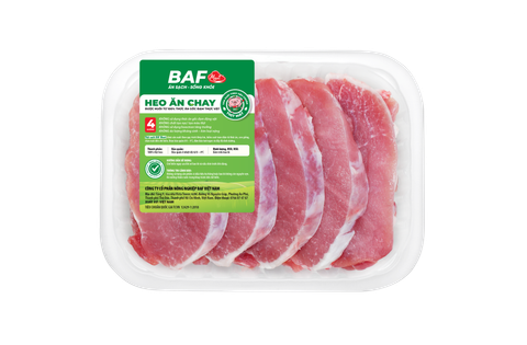 Nạc thăn ngoại (thăn lưng) heo BAF 500gr