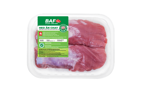 Nạc Thăn Nội Heo ăn chay BAF 500g