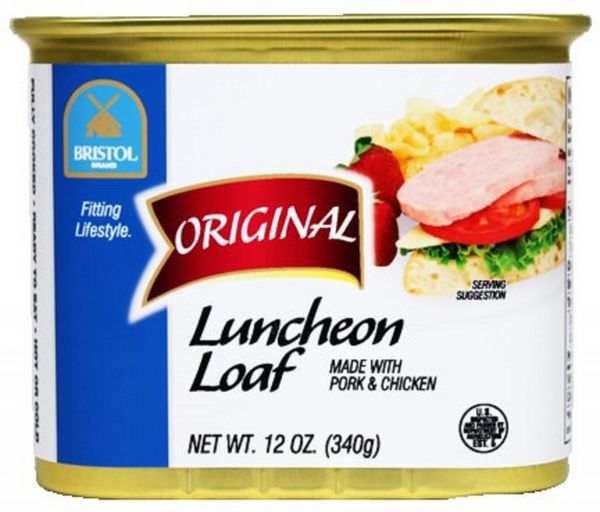 Thịt hộp Bristol Original 340g