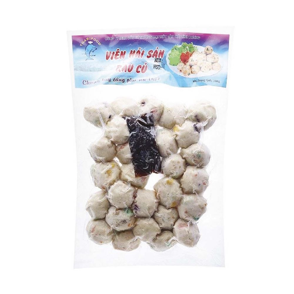 Viên Hải Sản Rau Củ TBD - Túi 200g