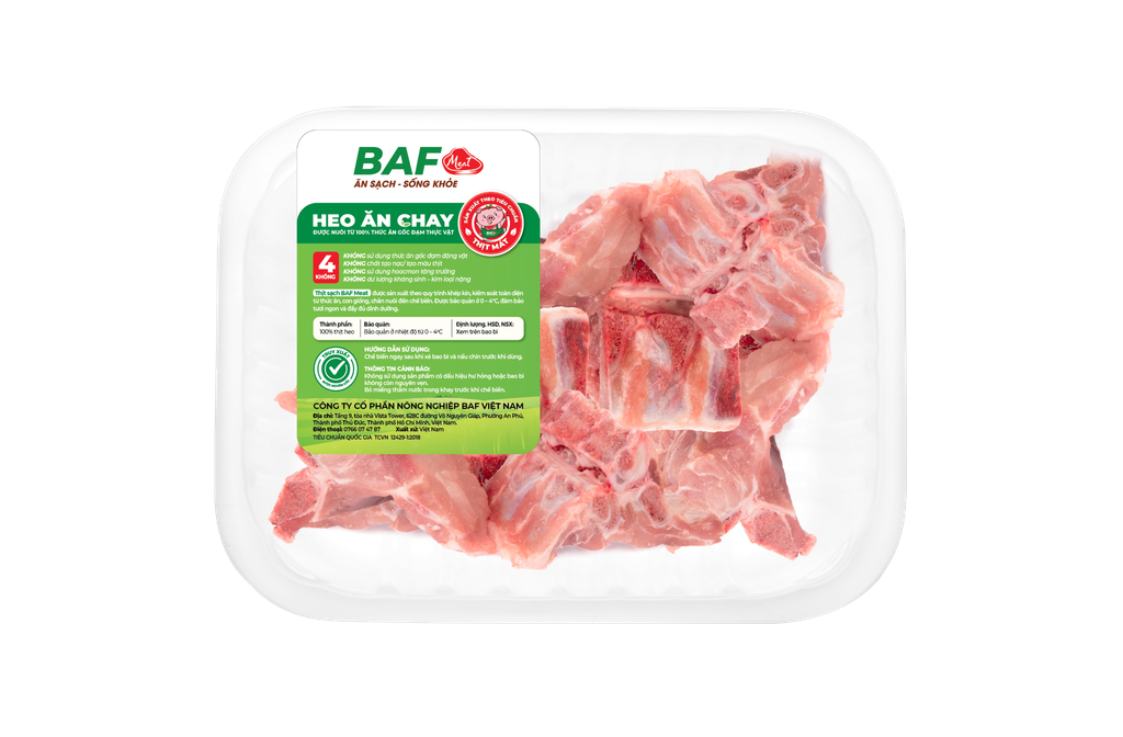 Xương Sống Heo ăn chay BAF 500g