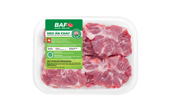 Xương cổ heo BAF 500g