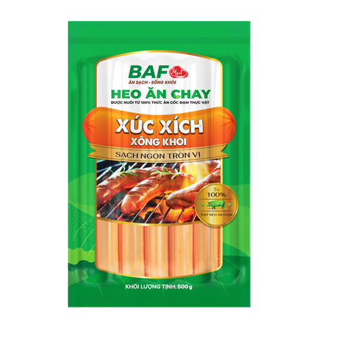 Xúc Xích BAF MEAT Xông Khói 500g