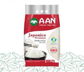 Gạo Japonica Premium A An Túi 5kg