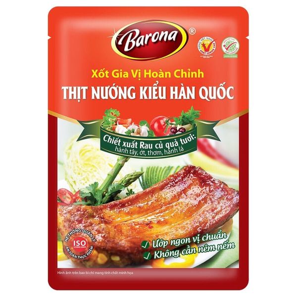 Xốt GVHC Thịt nướng Hàn Quốc Barona 80g