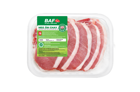 Cốt lết heo ăn chay BAF 500g
