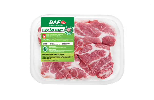 Nạc vai giòn heo ăn chay BAF 500g