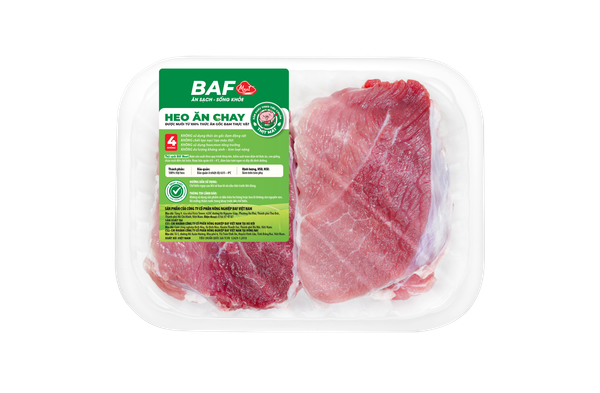 Nạc vai heo ăn chay BAF 500g