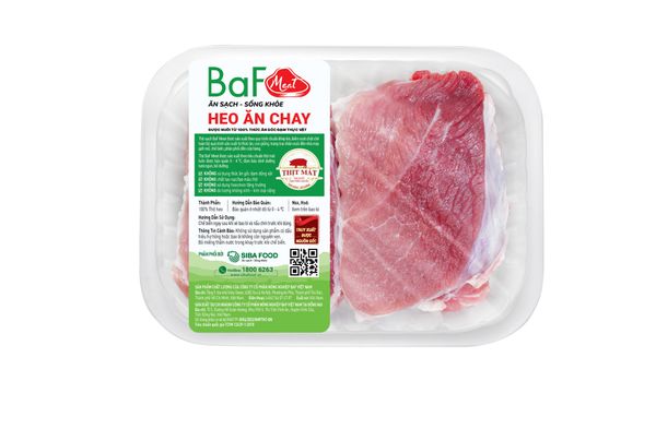 Nạc vai heo ăn chay BAF 500g