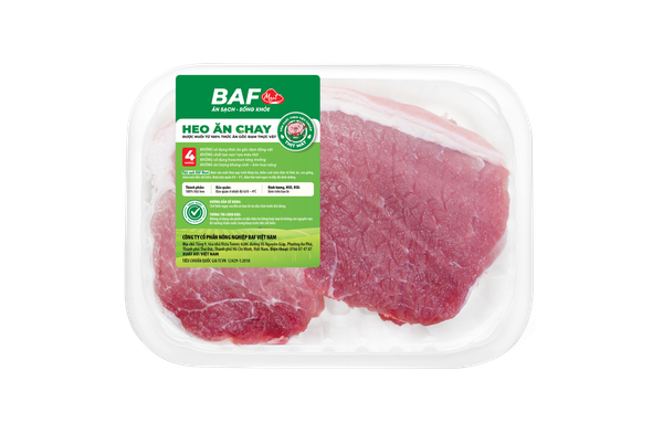 Thịt đùi heo ăn chay BAF 500g