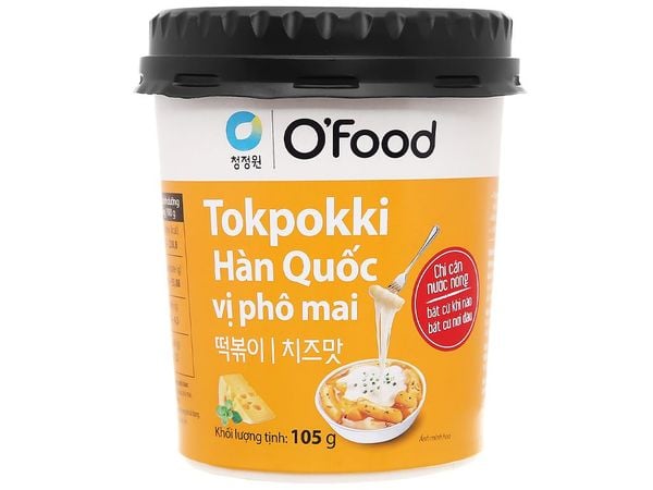 Tokpokki Hàn Quốc vị phô mai O'Food 105g