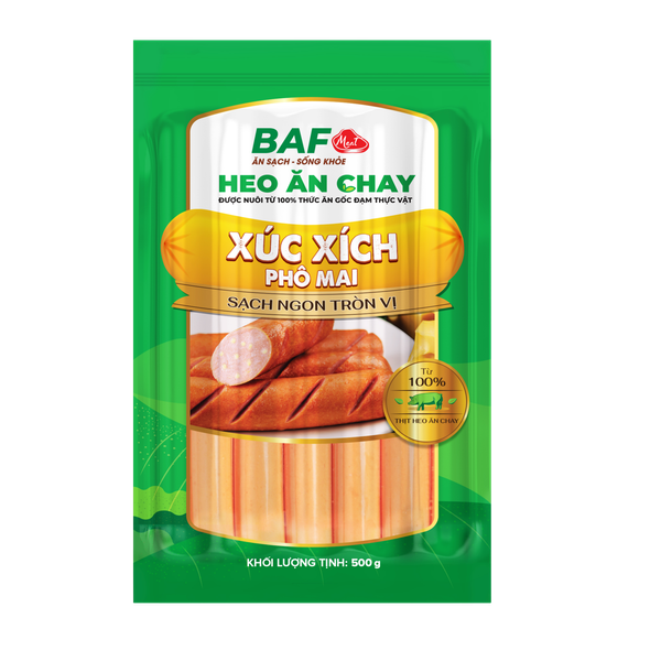 Xúc Xích BAF MEAT Phomai 500g