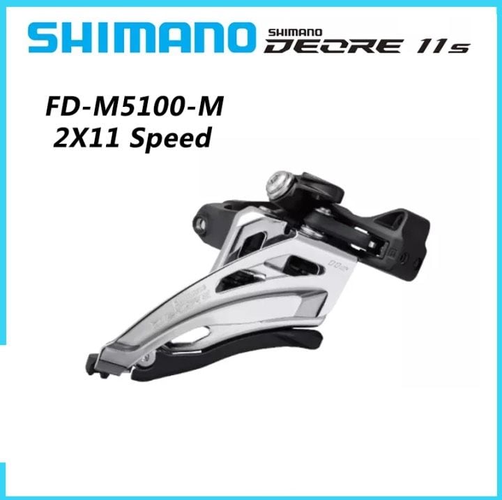  Gạt đĩa Shimano Deore M5100 2x11 