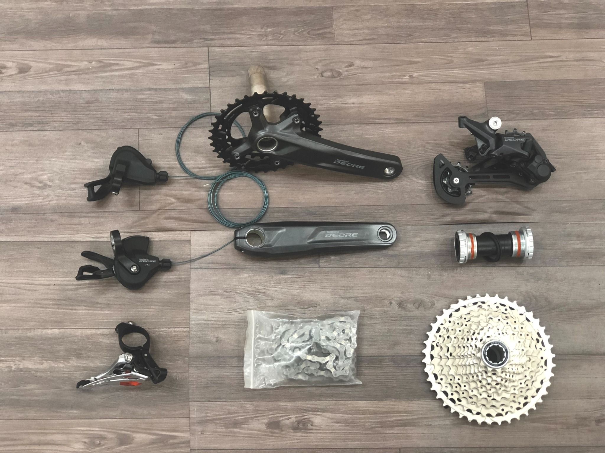  Full Groupset Shimano Deore M5100 2×11 speed 