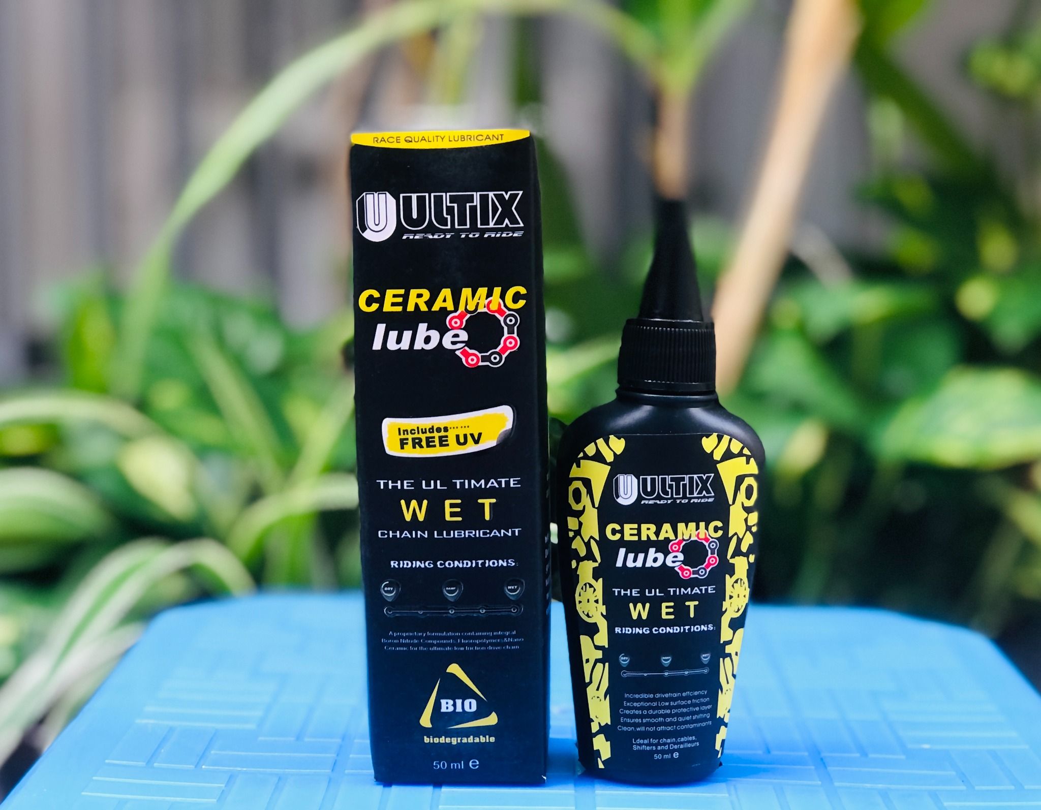  Dầu tra xích xe đạp ULTIX Ceramic wet 50ml 