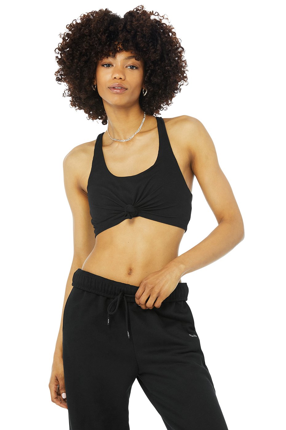 Knot Bra Black
