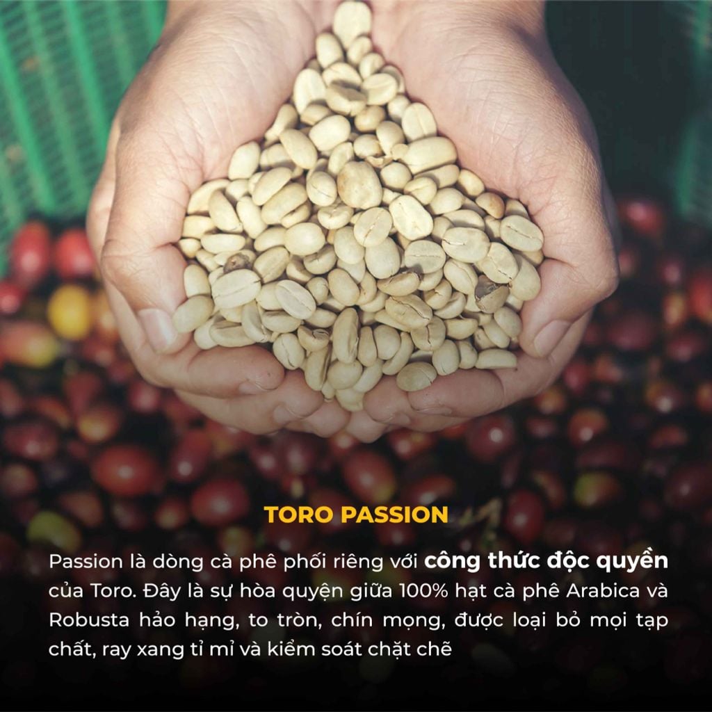 Bộ Mix Cà Phê Bột Toro Moka Yemen & Toro Passion Nguyên Chất 100% - 250gr & 500gr/Gói