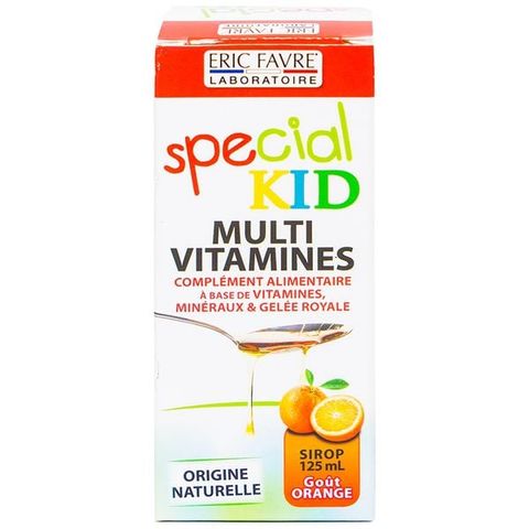  Siro Bổ Sung Vitamin Cho Trẻ Special Kid Multivitamines Vị Cam 
